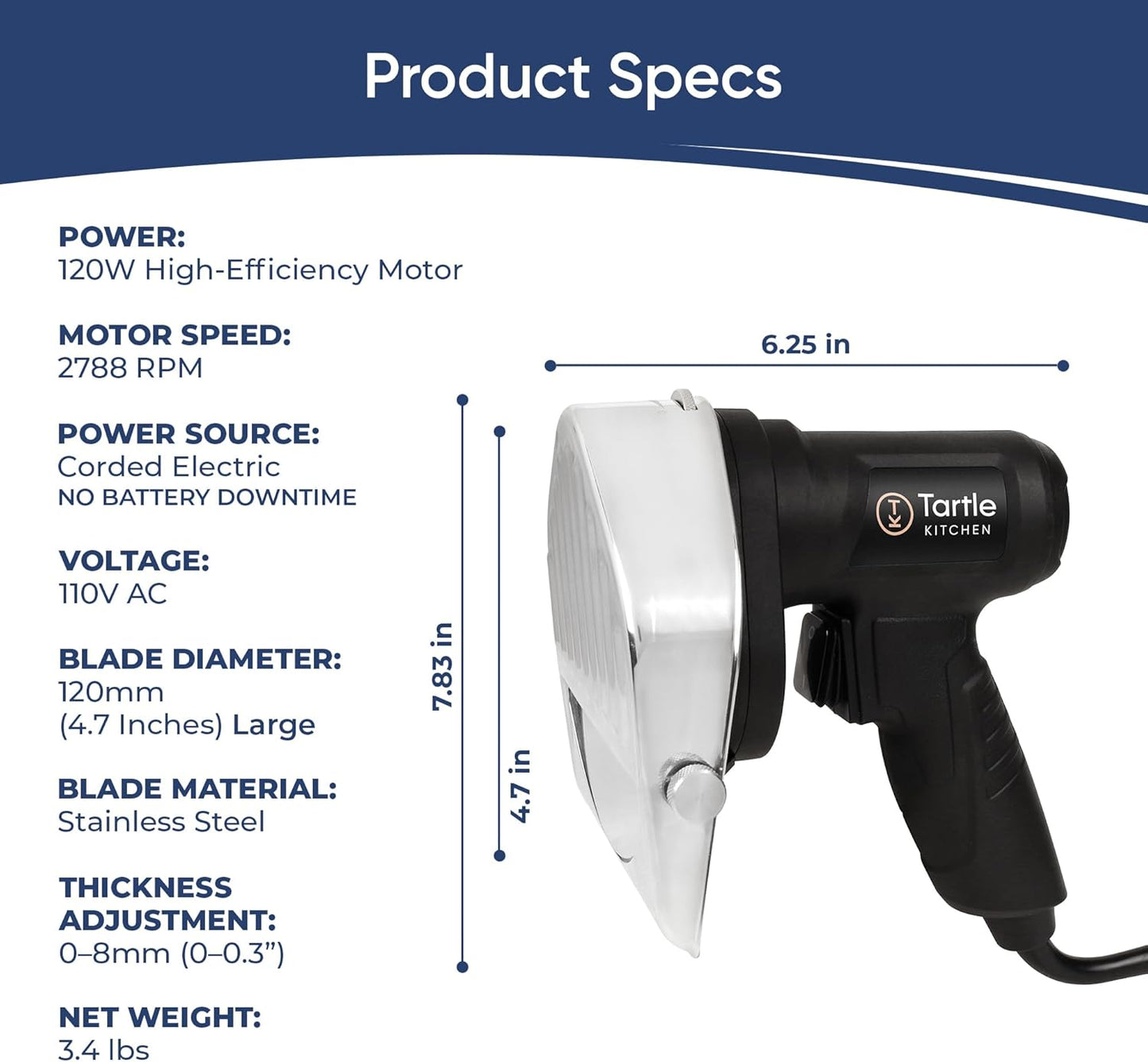 Commercial Grade Electric Kebab Gyro Slicer