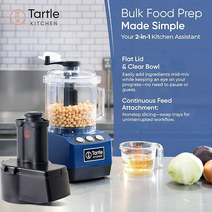 Heavy Duty Compact 600W Food Processor
