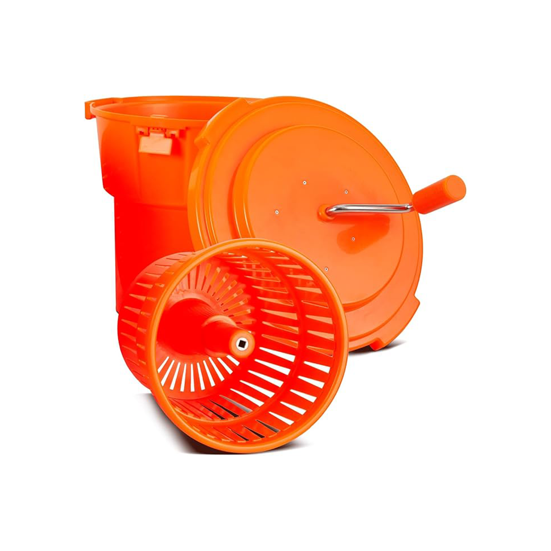 Commercial Grade Large Salad Spinner - 5.5 Gallon/25 Quart