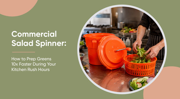 how to speed up salad prep in a restaurant kitchen