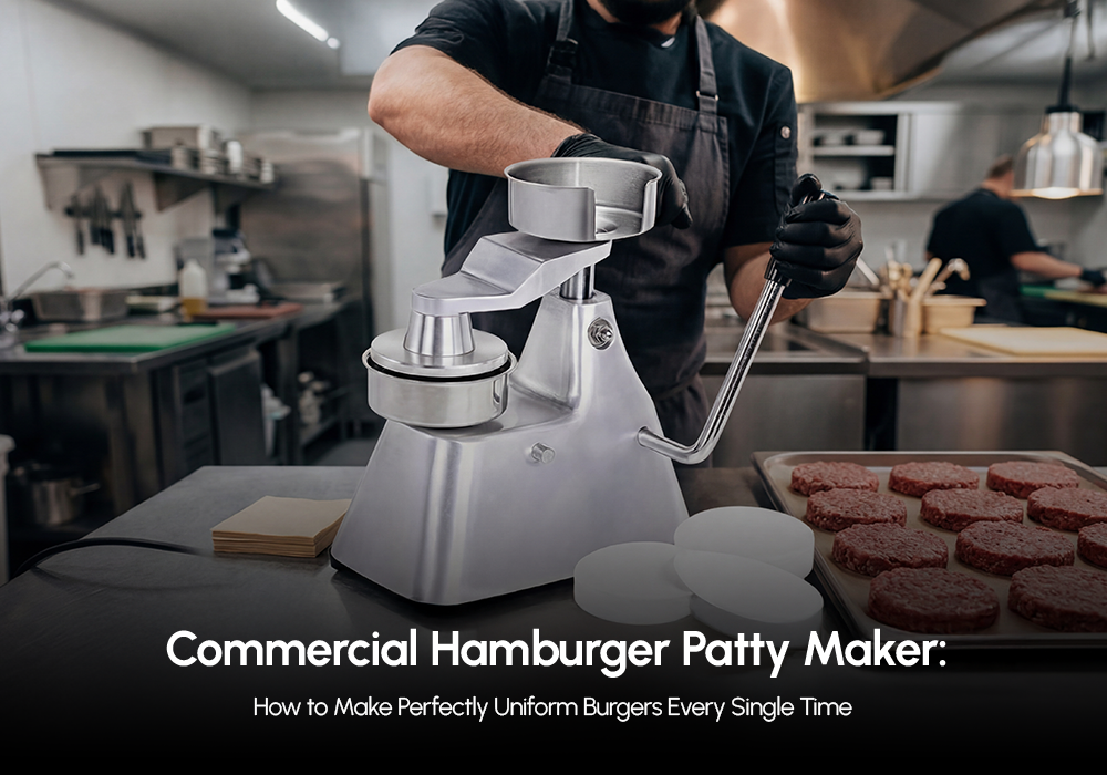 how to make uniform hamburger patties