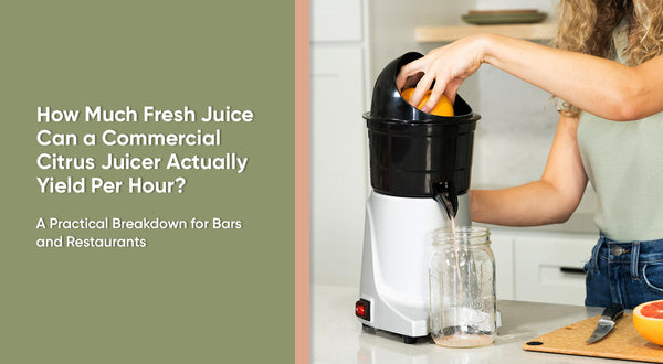 best commercial citrus juicer for bar service