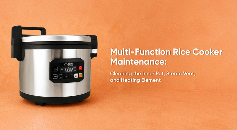 Multi-Function Rice Cooker Maintenance: Cleaning the Inner Pot, Steam Vent, and Heating Element