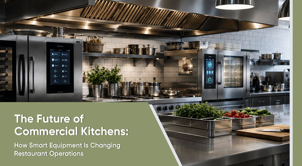 The Future of Commercial Kitchens: How Smart Equipment Is Changing Restaurant Operations