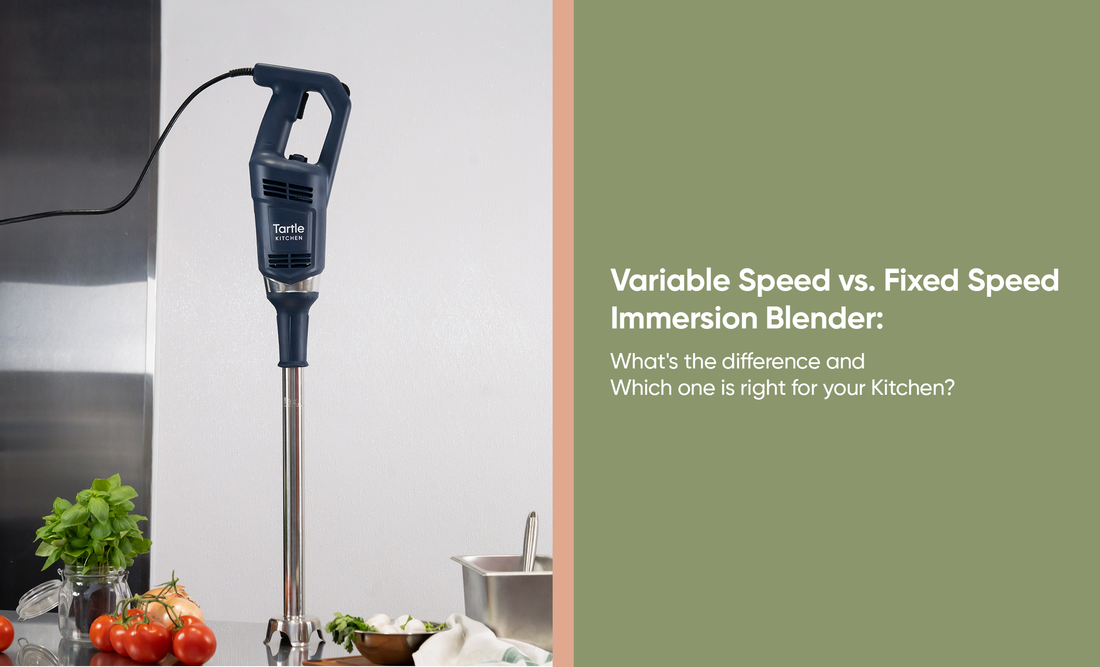 Variable speed vs fixed speed immersion blender