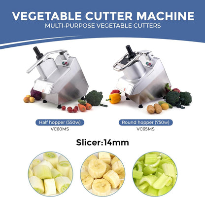 Vegetable Chopper Half Hopper - Slicing 14mm Replacement Disc