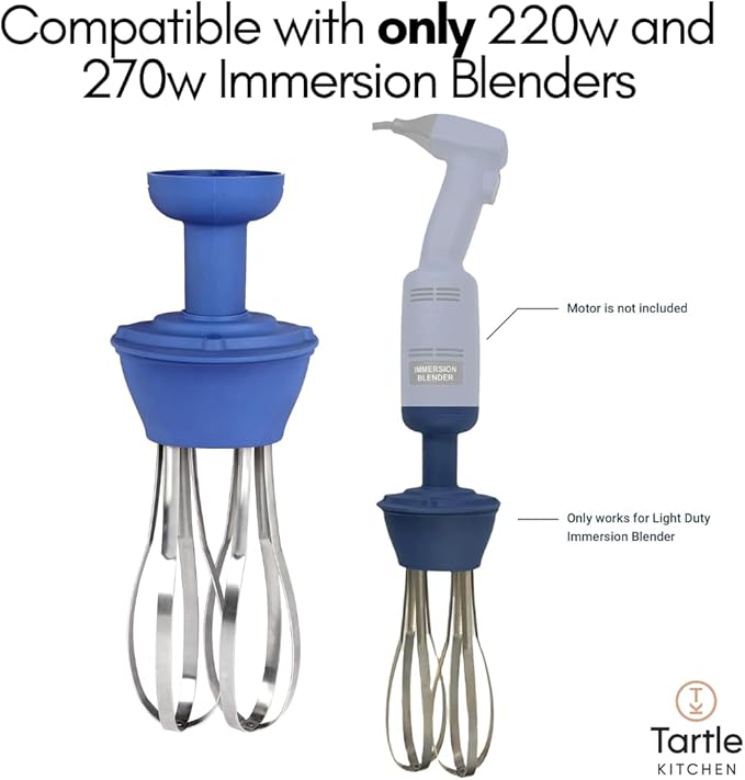 Light Duty Immersion Blender Whisk Attachment
