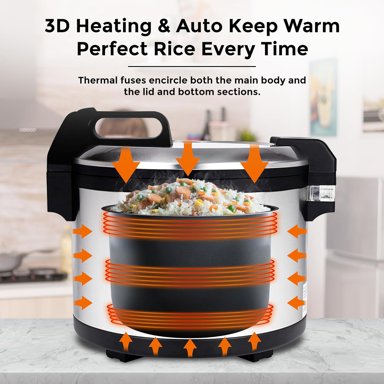 Commercial Stainless Steel Rice Cooker