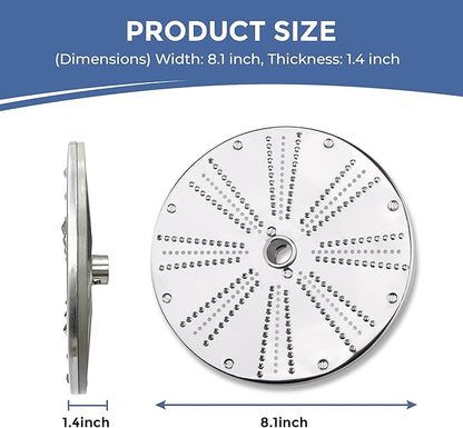 Vegetable Chopper - Cheese Grater Disc (Half & Round Hopper)
