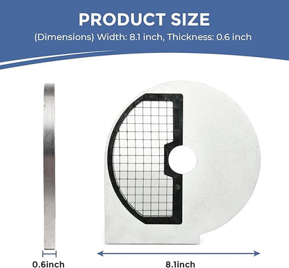 Vegetable Chopper Half Hopper - Dicing Replacement Disc