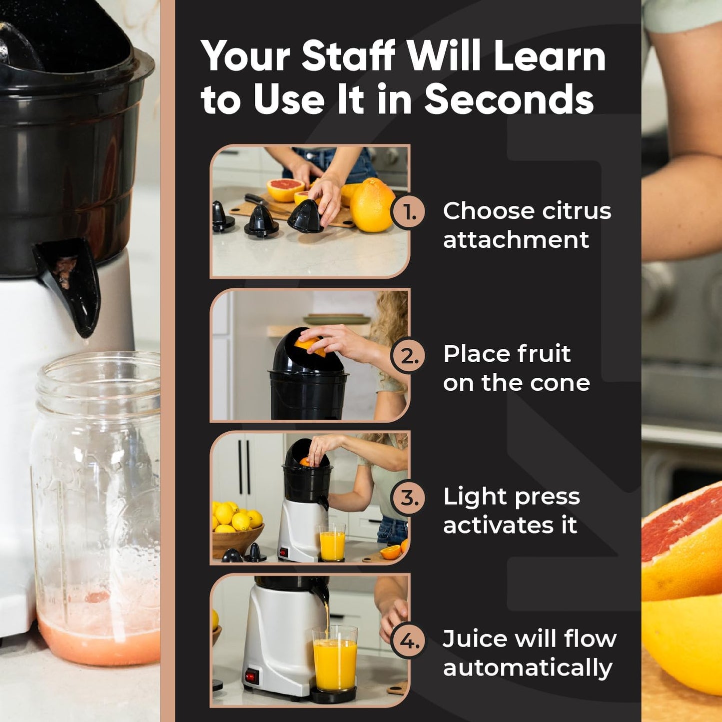 Commercial Electric Citrus Juicer