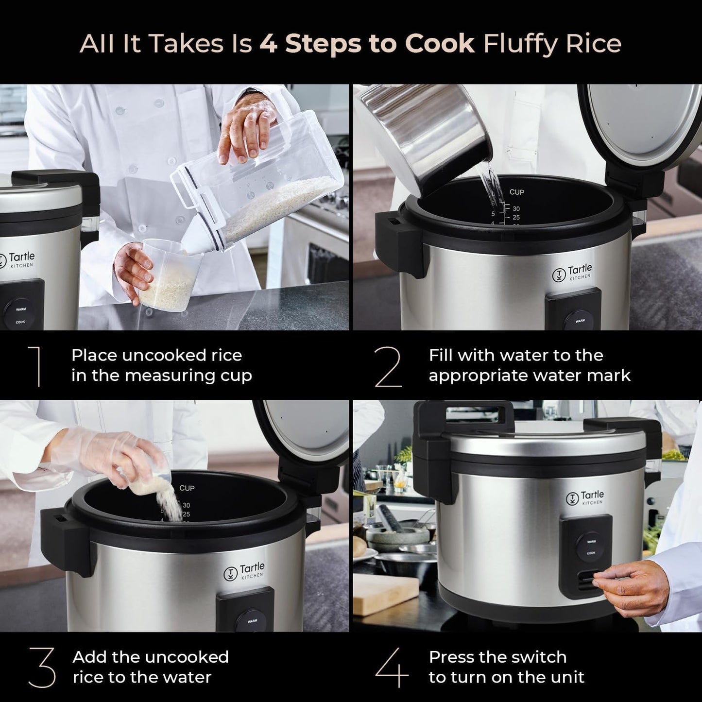 Commercial Stainless Steel Rice Cooker