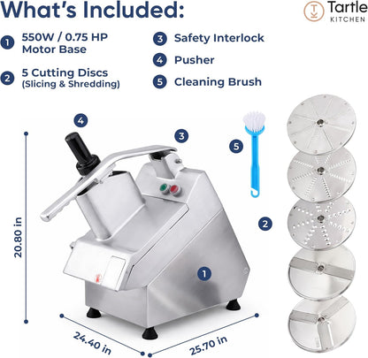 Heavy Duty Vegetable Chopper - 550W