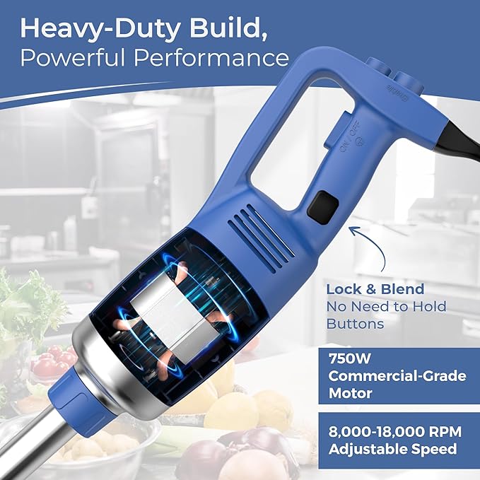 Extra Heavy Duty 750W Immersion Blender
