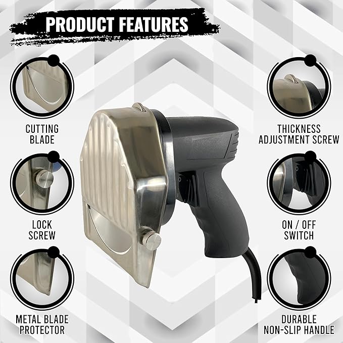 Commercial Grade Electric Kebab Gyro Slicer