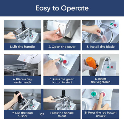 Heavy Duty Vegetable Chopper - 750W