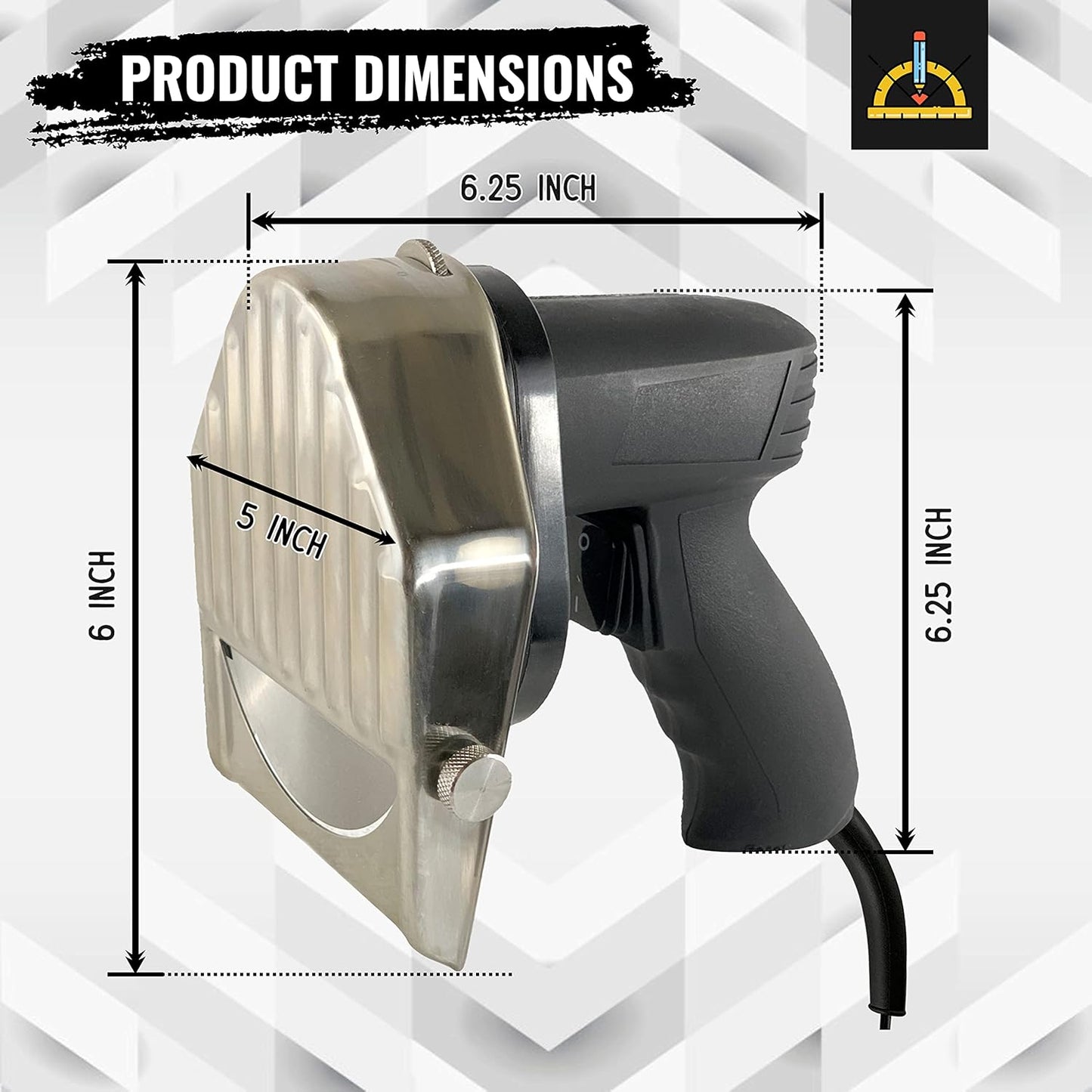 Commercial Grade Electric Kebab Gyro Slicer