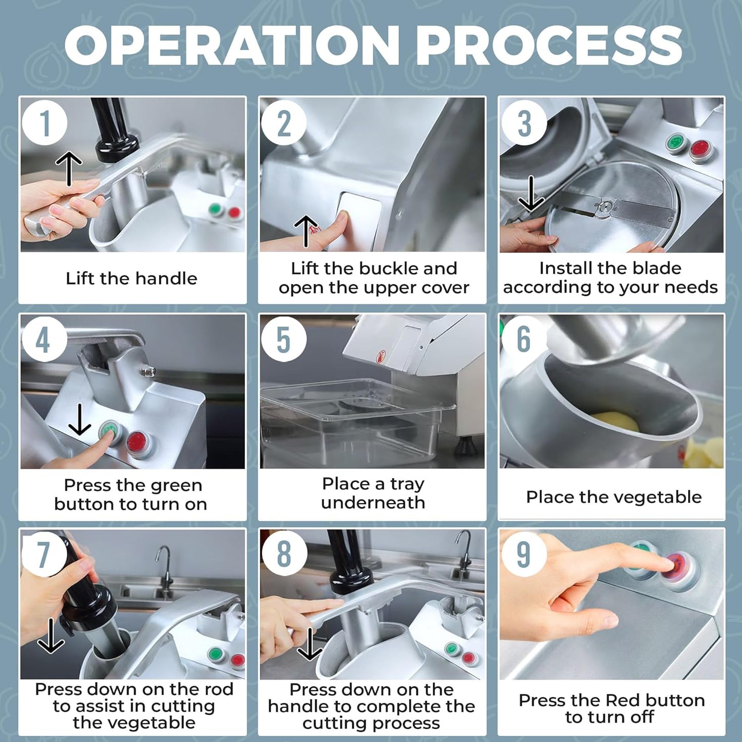 Heavy Duty Vegetable Chopper