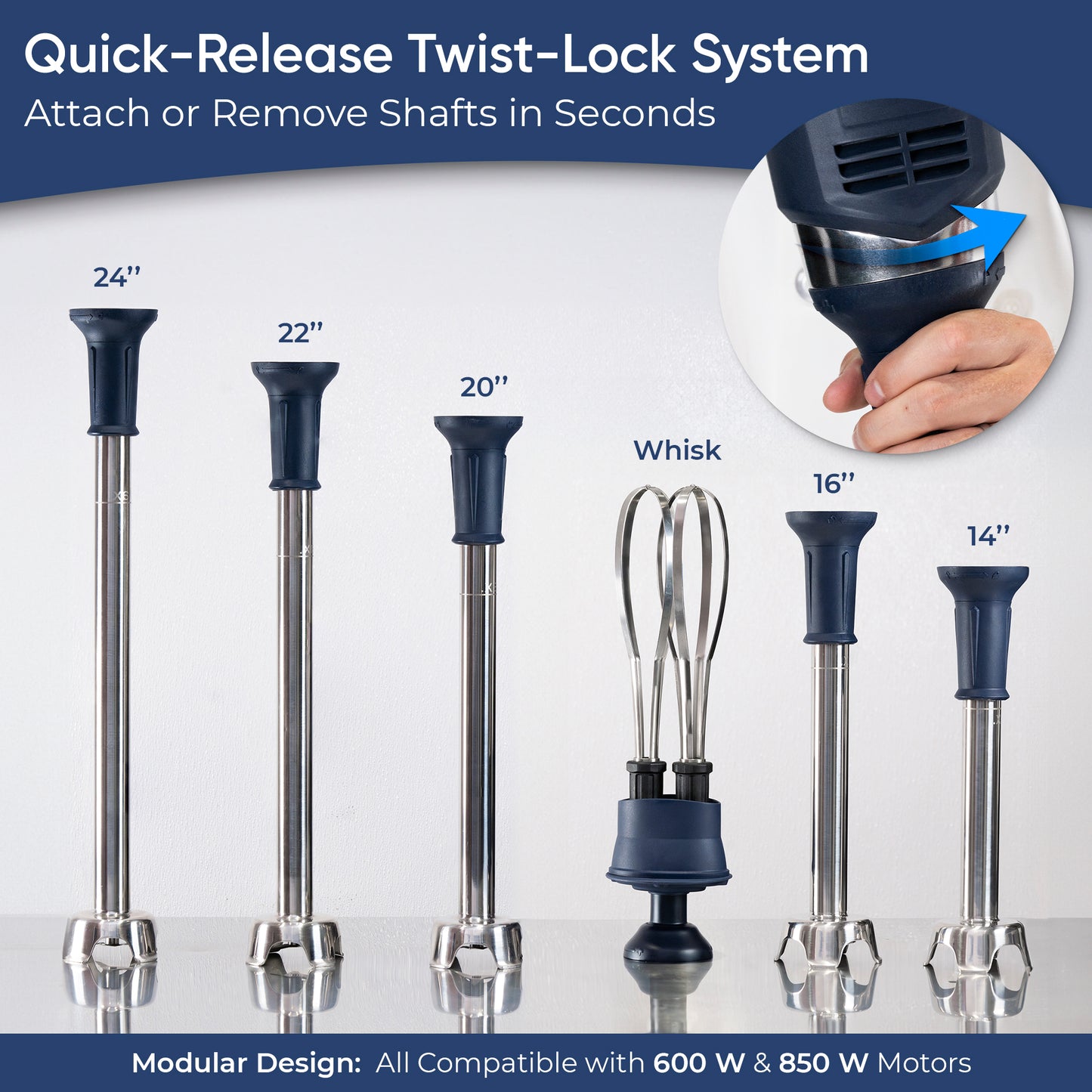 2nd Gen 600W Prime Immersion Blender